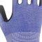 Anti Cut Level 5 15Gauge HPPE Liner Nitrile Micro-Foam Coated Crotch Protect Glove