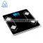 Factory Hot Sales Unique Analyze Body Fat Scales With Blue Backlight LCD