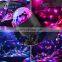 Автомобильный интерьерный атмосферный звездный DJ-лайт с USB RGB-LED мигающими светодиодами, вращающийся магический'ambient' ламп, автомобильный подсветочный прибор для КТВ и вечеринок