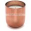Copper plating Soy cup new copper Soy wax candle cup candle holder brass metal soy candle vessel copper 013