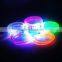 LED Light Up Flashing Bracelet Bangle Acrylic Wristband Glow Blinking Party Club