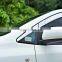 Chrome door visor side window deflector shade sun rain shield silver strips guard for Toyota Sienna