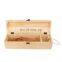 Wholesale Small Moq Quality Single Bottle Unfinished Pine Wooden Wine Box