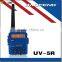 2015 New Blue Baofeng UV-5R Walkie Talkie 4w 128ch Uhf Vhf Dtmf Vox Dual Band Dual Frequency Fm Radio Two Way Radio