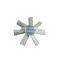 Excavator engine parts 4D31 4D31T engine Fan blade