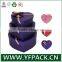 Clear plastic hearted shaped chocolate box wholesale luxury