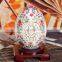 Special chinese ivory color glazed ceramic bedroom lamp