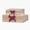 Custom rose gold color magnet gift packaging luxury box with magnetic