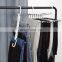 Non Slip Suit Logo Silver Customised Boutique Lingerie Swimsuit Black Metal Wholesale Cloth Hanger Rack