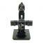 Black 6061 Aluminum Alloy 3pcs 42 Gear Motors + 3-Axis Mechanical Robot Arm 3-DOF Robotic Arm