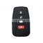 Keyless Go 4 Button Remote Smart Car Key Fob Cover Shell Blank For Toyota Avalon Camry Auto Key