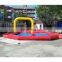 Factory price inflatable go kart race track outdoor inflatable track race for bumper car