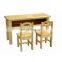 Kids kindergarten furniture children study table and chair set