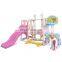 Children plastic ball pool indoor slide