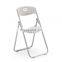 Cheap portable meeting room plastic office chair backrest foldable study school writing desk training folding chair