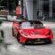 Runde Auto motives For Ferrari 458 Upgrade Prior Design Half Carbon Body Kit Hood Front Bumper Rear Bumper Side Skirts Spoiler