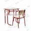 simple panel topl school furniture student chair TC-C05+TC-Z05-V for primary pupil