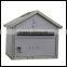 Wall Mounted Style and Metal metal mailbox Material home mailbox system
