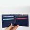 Genuine Cow Leather Wallet for men with button customized wholesale retail premium quality OEM ODM RFID