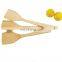 Custom Eco Friendly Natural Nonstick Cooking Tools Pan Shovel Kitchen Accessories Wooden Bamboo Spatula Cookware Sets