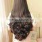 2015 Long hair lady long curly wig hair fleeciness Big wave round face fix face female wig