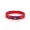 Factory Price Fast Shipping Global Hot Patriotic Theme Design Flag Independence Day Commemorative Party Silicone Wristband