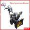 Single-handed Gasoline Track 13HP Snow Blower Rubber Track Jinhua Wuyi