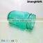 470ml Green Color Glass Mason Jar With Scale Line For Salad