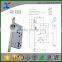 mortise lock 5572 lock body stainless steel lock body