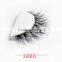 wholesale price Luxury 3D mink fur lashes false strip eyelash extension ,custom package