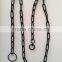 2015 hot sell plastic coated galvanized link chain for decoration