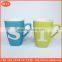 print mug 2016 Cheap stoneware mug sandblast letters coffee tea mug with handle