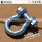 US Type G2130 Drop Forged Lifting Bow Shackle With Safety Pin
