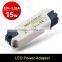 LED AC100V-240V to DC 12V Switch Power Supply Power Controller 15W 1.25A 5050 3528 Led Strip for Billboard Voltage Transformer