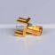 RF connector with 50 ohms female coaxial cable SMA connector for PCB