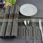 High Quality Rectangle PVC Dining Room Placemats for Table Heat Insulation Stain-resistan simple Style Eat Mat