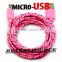 Braided Micro USB Cable Micro-USB USB Type and For charging and data transfer,Mobile Phone Use original quality