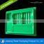 Disposable and eco-friendly medical plastic blister packaging trays with dividers customize