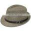 new fedora hat/trilby hat with belt