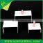 U-shape clear acrylic wallet display stand with 170g, 3mm imported PMMA purse display with 155*110*85mm