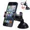 Universal 360 Degree Car Windshield Mount Cell Mobile Phone Holder Bracket Stands Dual Clip