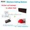 Ticket Queue Management System CE certification 433mhz wireless guest paging service restaurant waiter calling system