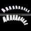 500pcs/pack White Color French Acrylic Fake False Artificial Fingernail Nails Art