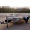 joyo professional MINI TRAVELLING FLAT BED TRAILER WITH LADDER