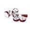 Silver Plated Siam Color #208 Rhinestone Jewelry Rondelle Spacer Beads Variation Color and Size 4mm/6mm/8mm/10mm