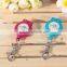 Cheap custom plastic badge reel with meta hook for ID card holder