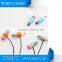 Newest Magic Pencil Stereo Earphone With Microphone and Control Talk for Mobile Phone
