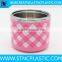 stainless steel food container soup pot with handle 630ml