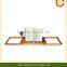 Bamboo bathtub rack caddy with extending sides                        
                                                Quality Choice