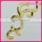 Hot sale tree design gold sequin applique iron on clothes WRAB-004